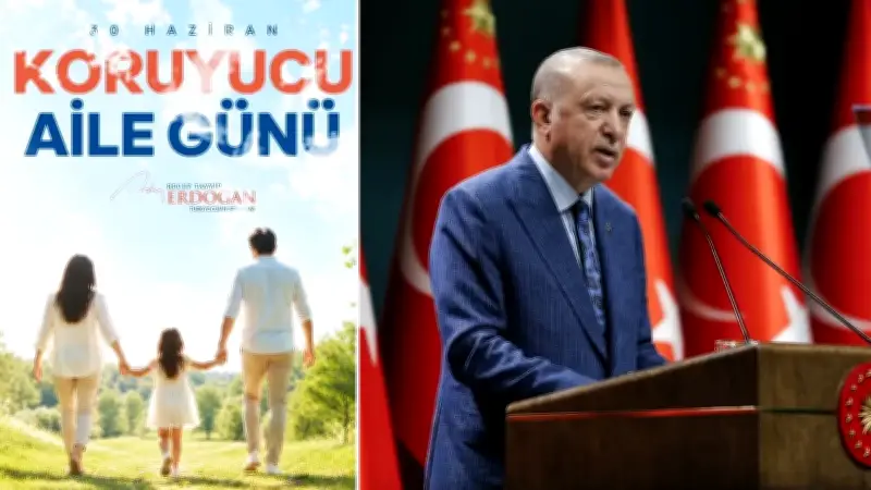 Cumhurbaşkanı Erdoğan Koruyucu Aile Günü'nü kutladı