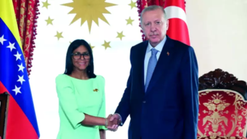 Cumhurbaşkanı Erdoğan, Venezuela Devlet Başkanı Rodriguez'i Kabul Etti