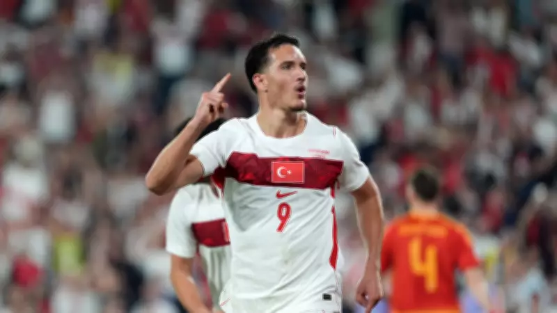 Deniz Gül, A Milli Takım'da 2. golünü Kuzey Makedonya'ya attı