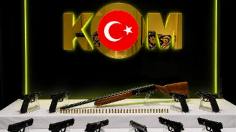 Denizli'de silah kaçakçılığı operasyonunda 3 tutuklama