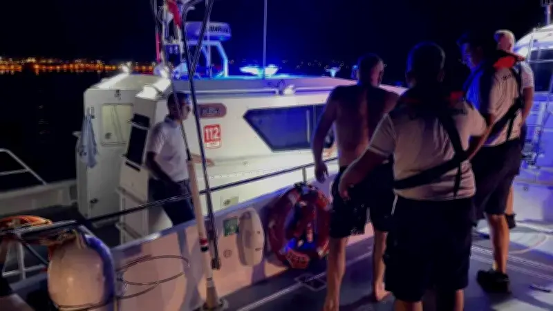 Didim'de balıkçı teknesi alabora oldu: 2 kişi kurtarıldı