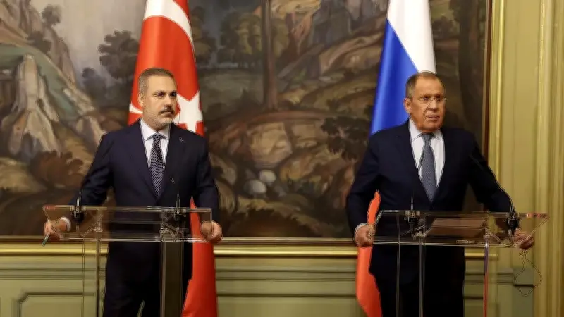 Dışişleri Bakanı Fidan, Moskova'da Lavrov ile Görüştü