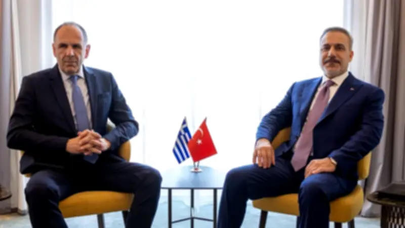 Dışişleri Bakanı Fidan, Sofya'da Yunan mevkidaşıyla görüştü