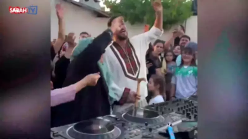 DJ Mahmut Orhan köyünde mini konser verdi: Sosyal medyada gündem oldu