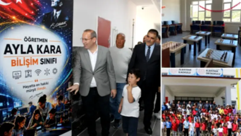 Şehit Öğretmen Ayla Kara'nın Adı Bilişim Sınıfına Verildi