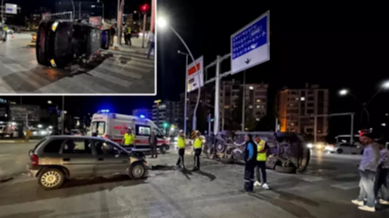 Elazığ'da Otomobil ve SUV Çarpıştı: 11 Yaralı