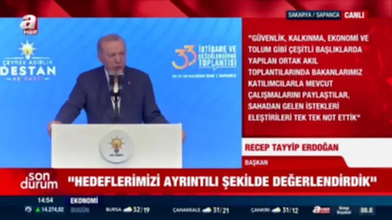 Erdoğan: Çeyrek Asırda Büyük Bir Başarı Hikayesine İmza Attık