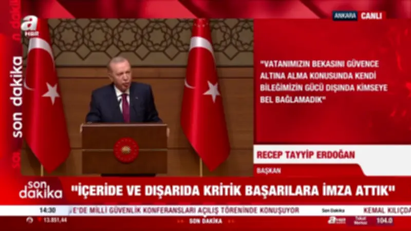 Erdoğan: Güçlü Olmak Dışında Seçeneğimiz Yok