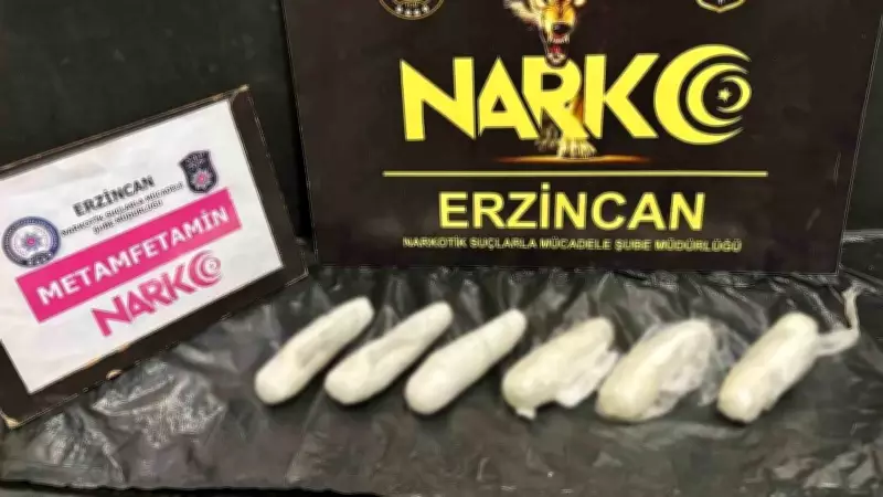 Erzincan'da 565 Gram Metamfetamin Ele Geçirildi, 2 Tutuklama