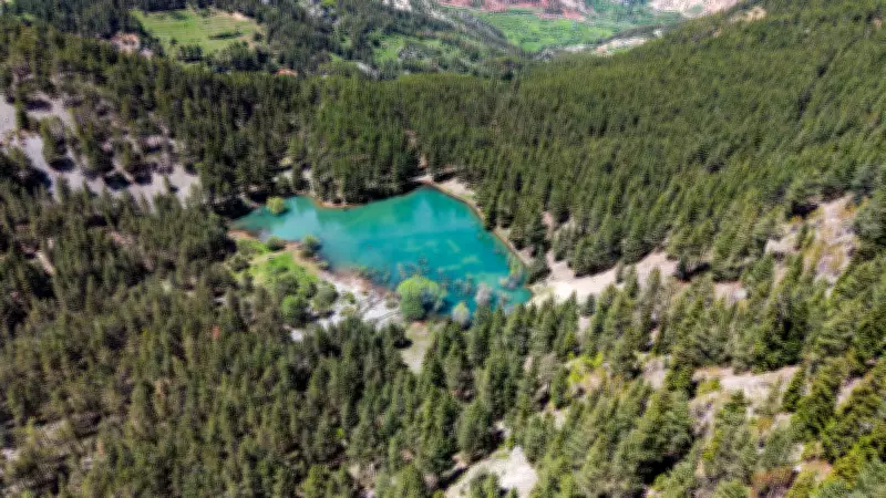 Erzurum'daki Zagos Gölü Eriyen Kar Sularıyla Doldu
