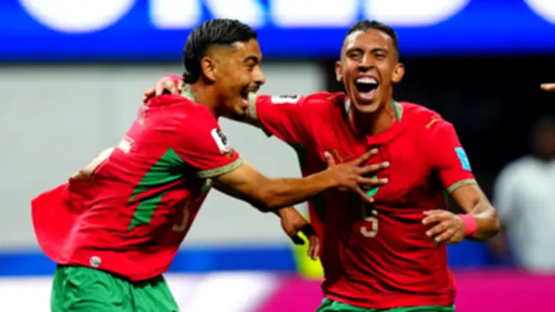 Fas, 2 Kez Geriye Düştüğü Maçta Haiti'yi 4-2 Mağlup Etti