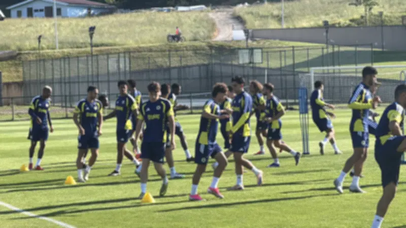 Fenerbahçe'de Talisca ve Asensio takımla çalıştı
