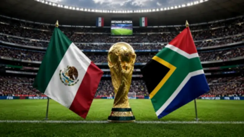FIFA 2026 Dünya Kupası Açılış Maçı: Meksika-Güney Afrika Karşı Karşıya