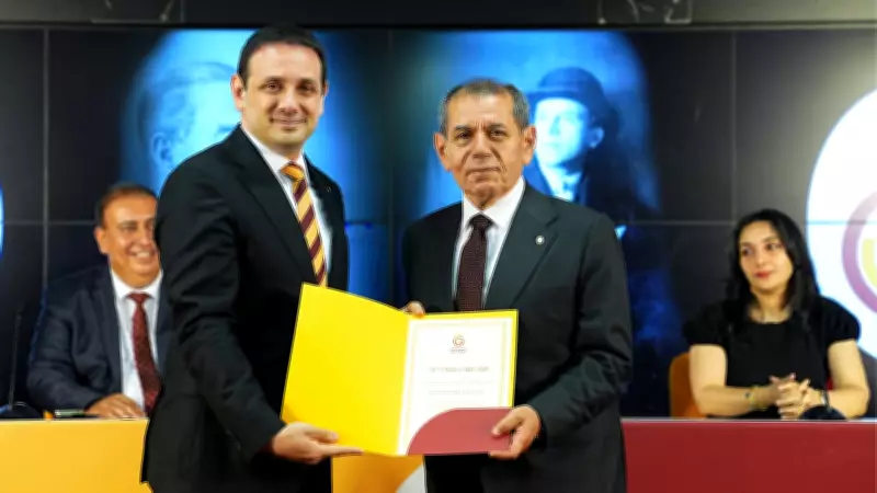 Galatasaray'da Dursun Özbek yönetimi mazbatalarını aldı
