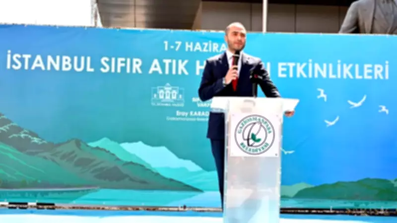 Gaziosmanpaşa'da atıklar enerjiye dönüşüyor: 60 bin ağaç kurtarıldı