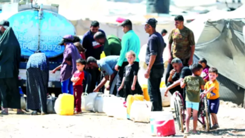 Gazze'de Su Krizi Derinleşiyor: İsrail Kuşatması Altyapıyı Çökertiyor