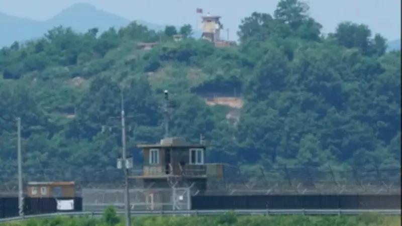 Güney Kore sınırında Kuzey Koreli asker gözaltına alındı