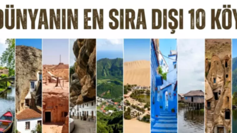 Görenler Başka Bir Gezegende Sanıyor! Dünyanın En Sıra Dışı 10 Yerleşim Yeri