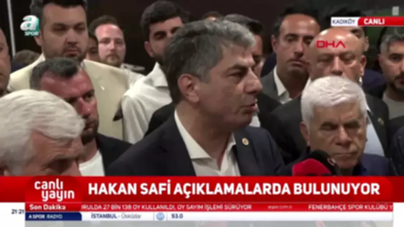 Hakan Safi: Aziz Başkanı tebrik ediyorum! Fenerbahçe'de çarpıcı açıklamalar