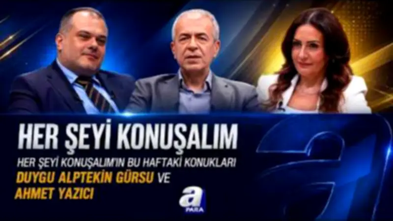 Her Şeyi Konuşalım'ın Konukları: Duygu Alptekin Gürsu ve Ahmet Yazıcı
