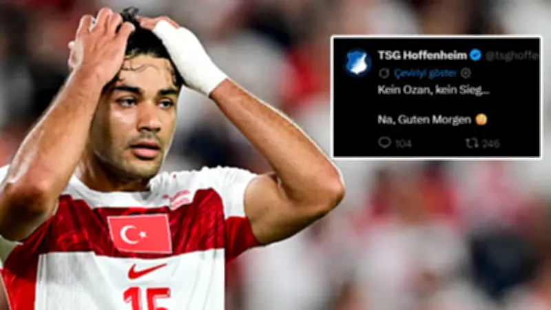 Hoffenheim’den Ozan Kabak Tepkisi: O Yoksa Zafer de Yok