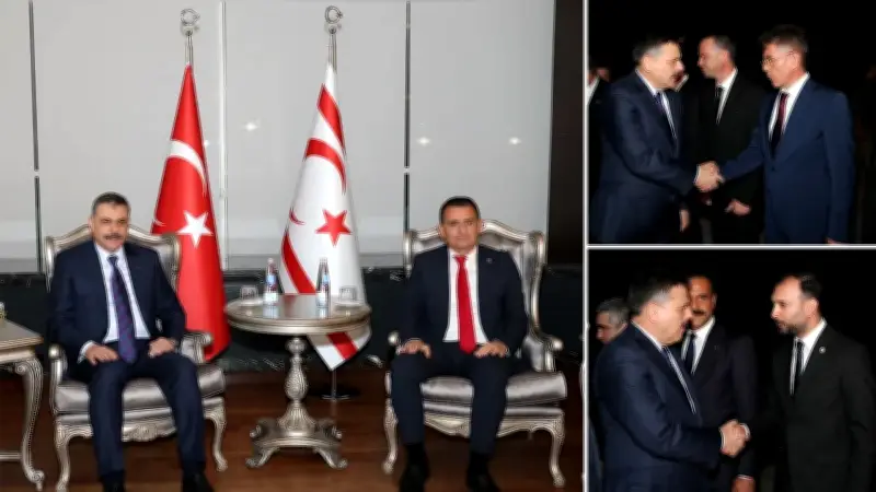 İçişleri Bakanı Çiftçi KKTC'de Temaslara Başladı