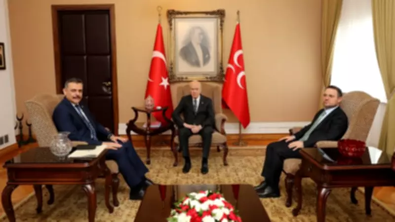 İçişleri ve Adalet Bakanları MHP Lideri Bahçeli'yi Ziyaret Etti