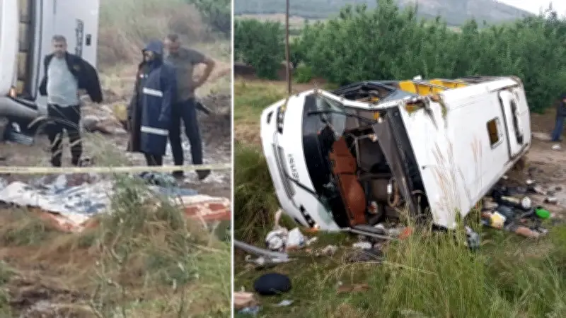 Isparta'da Tur Otobüsü Devrildi: 5 Ölü, 26 Yaralı