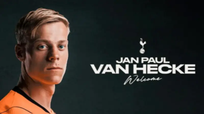 Jan Paul van Hecke, Tottenham'a imza attı! Resmi açıklama geldi