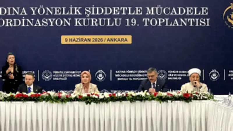 Kadına Şiddetle Mücadelede Yeni Adımlar: Bakanlar Ankara'da Toplandı