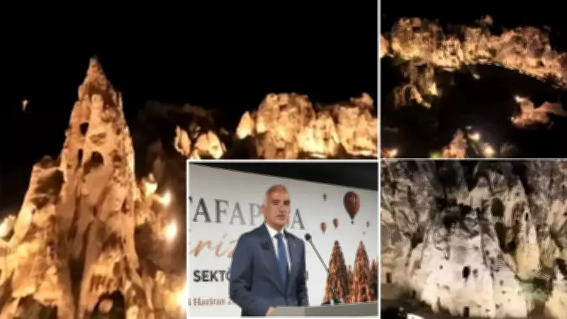 Kapadokya'da Gece Müzeciliği İçin 692 Armatürlü Aydınlatma Projesi