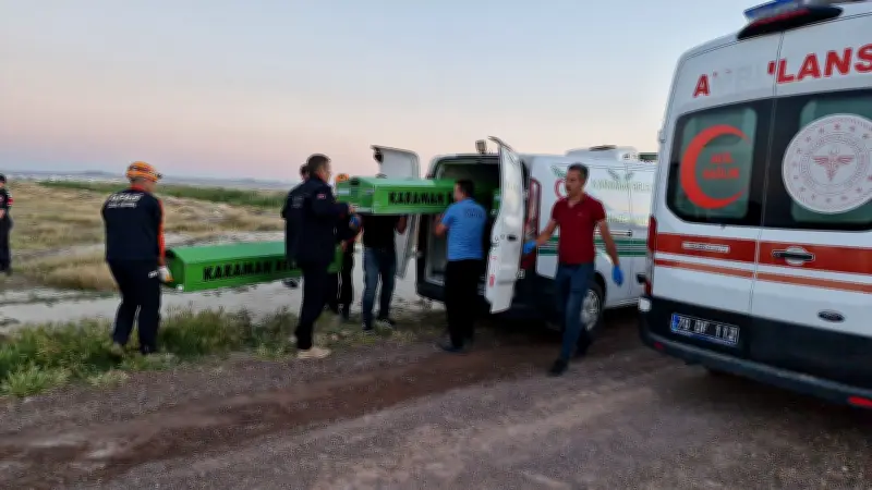 Karaman'da Dereye Devrilen Otomobilde 3 Çocuk Hayatını Kaybetti, 4 Kişi Yaralandı