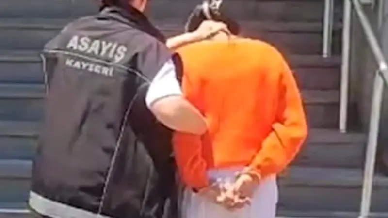 Kayseri'de 16 Yıl 8 Ay Hapis Cezası Olan Kadın Yakalandı