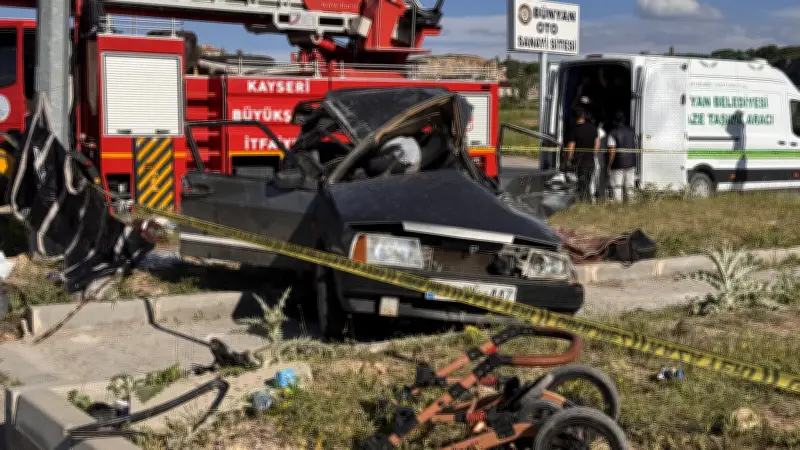 Kayseri'de Feci Kaza: 3 Kişi Öldü, 5 Kişi Yaralandı