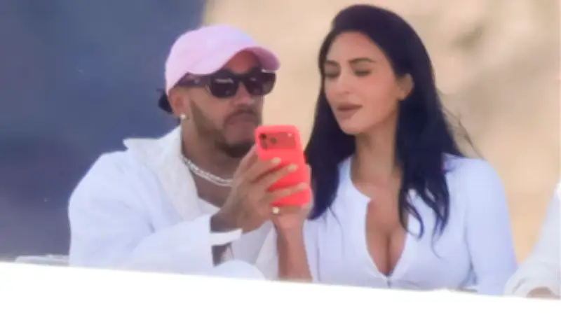 Kim Kardashian ve Lewis Hamilton'un Monaco Romantizmi