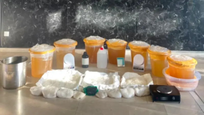 Küçükçekmece'de uyuşturucu operasyonu: 89 kilo 900 gram madde ele geçirildi