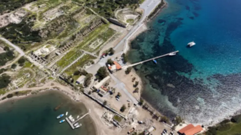 Knidos Ören Yeri yeni yüzüyle ziyarete hazır! Bakan Ersoy düzenlemeleri paylaştı