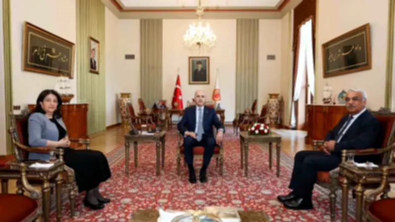 Kurtulmuş, İmralı Heyetini Kabul Etti: Terörsüz Türkiye Süreci Değerlendirildi