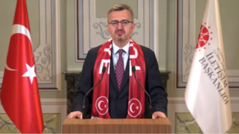 İletişim Başkanı Duran'dan A Milli Takım'a Dünya Kupası Mesajı