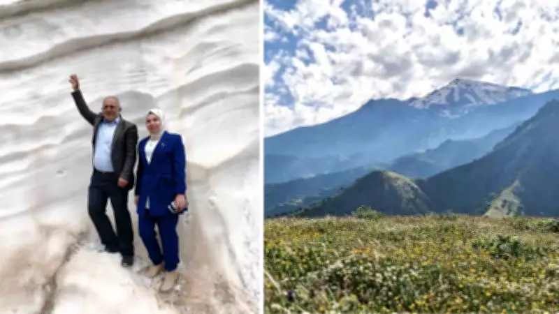 Mereto Dağı'na Yol Çalışmalarıyla Güvenli Tırmanış