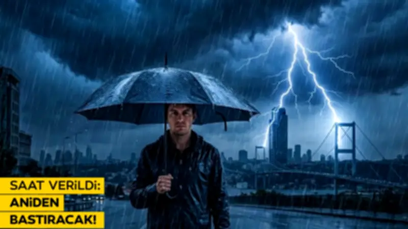 Meteoroloji'den Sarı Kod Alarmı: 15 İlde Kuvvetli Sağanak ve Fırtına Başladı