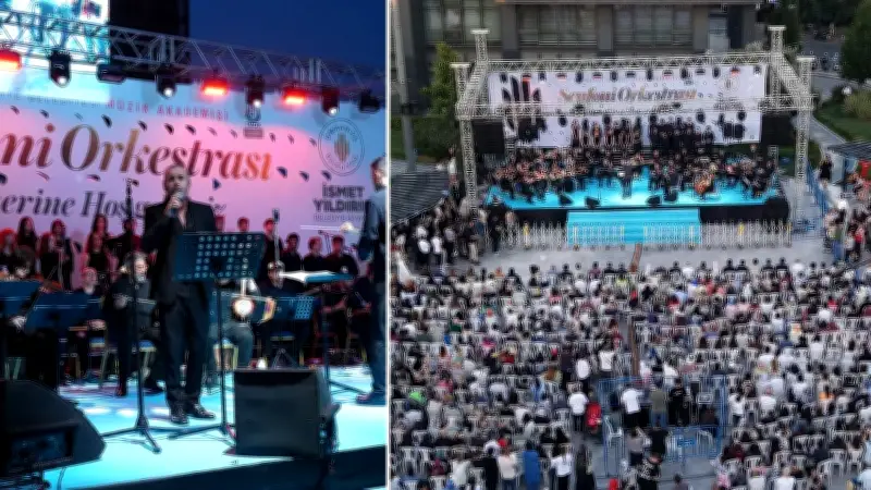 Ümraniye Müzik Akademisi Öğrencileri Senfonik Konserle Sahne Aldı