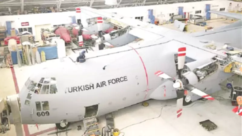 MSB, C-130 uçaklarının düzenli bakımdan geçirildiğini açıkladı