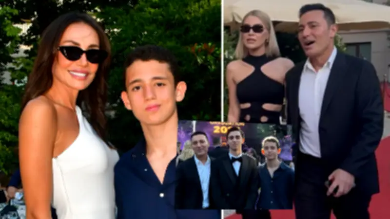 Mustafa Sandal ve Emina Jahovic'in oğulları Yaman liseden mezun oldu
