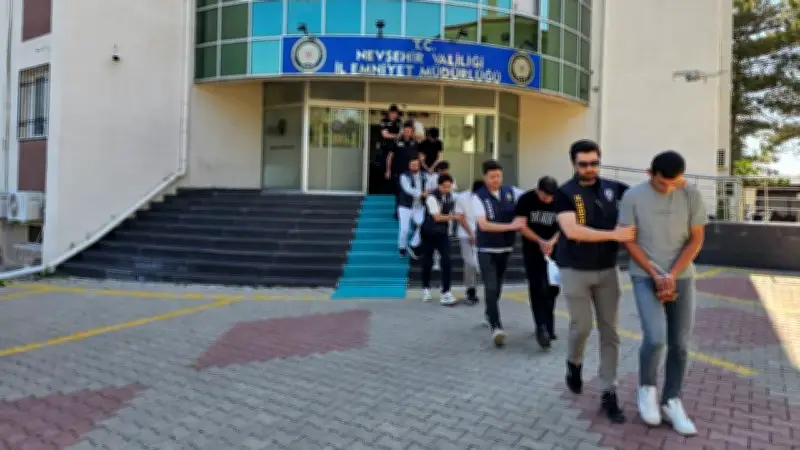Nevşehir merkezli dolandırıcılık operasyonunda 17 tutuklama