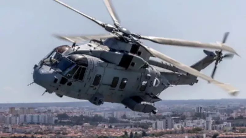İngiltere'de Askeri Helikopter Düştü: 3 Ölü