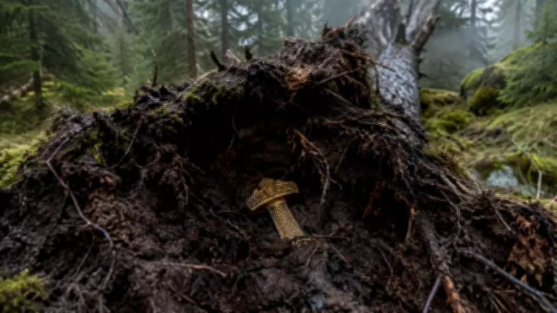 Norveç'te 1500 Yıllık Altın Kılıç Kabzası Bulundu: Ağaç Köklerinin Altından Çıktı
