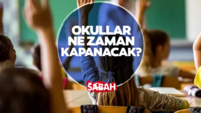 Okullar ne zaman kapanacak? 2026 yaz tatili için MEB takvimi