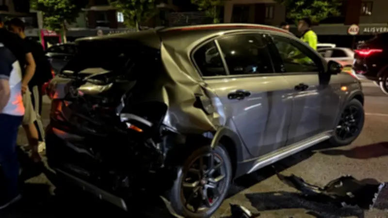 Çorum'da Zincirleme Trafik Kazası: 2 Yaralı