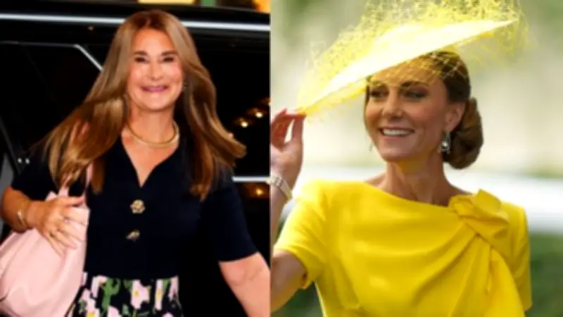 Prenses Kate Middleton, Melinda French ile Gizli Görüşme Yaptı
